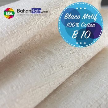 Kain Blacu Motif B10 100% Katun Lebar 160 CM